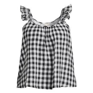 Women's Plus Size Ruffle Strap Tank Top